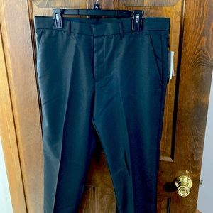 Mens black dress pants size 34x32